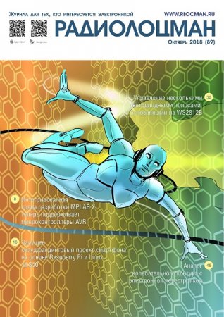 Обложка к Радиолоцман №10 (октябрь 2018)