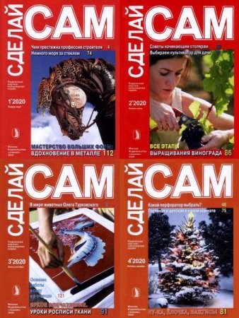 Обложка к Подшивка журнала - Сделай сам за 2020 год